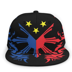 Filipino Flag 3D unisex baseball hat